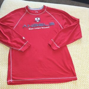 Angels Major League Baseball‎ Red Long Sleeve Shirt